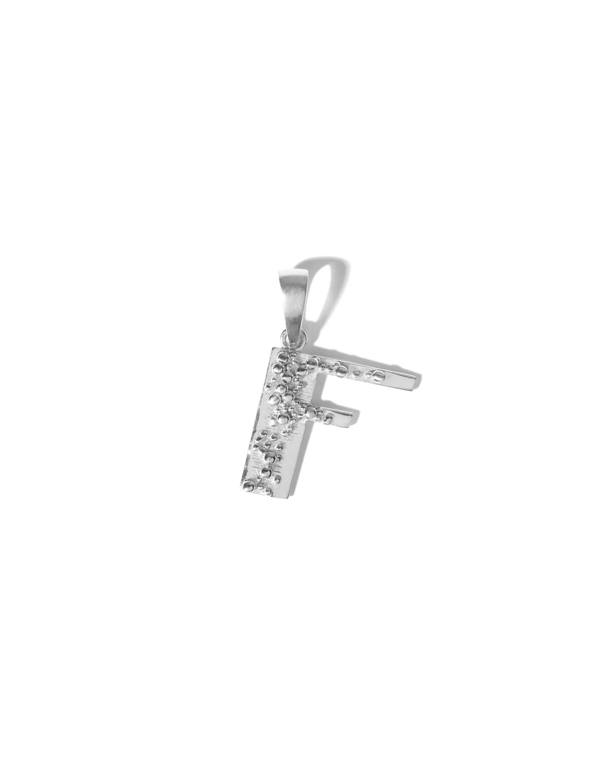 Letter Necklace A-Z <br> Silver