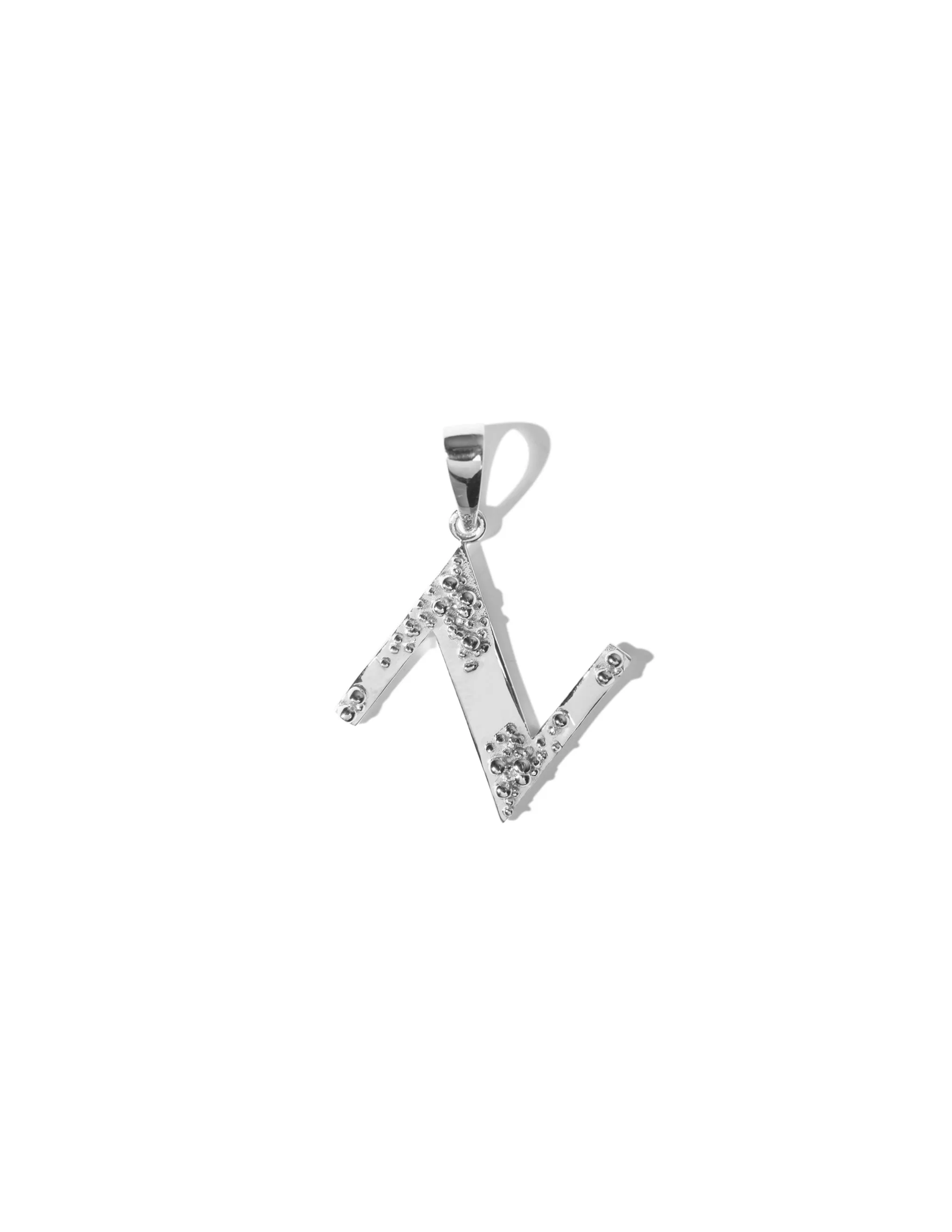 Letter Necklace A-Z <br> Silver