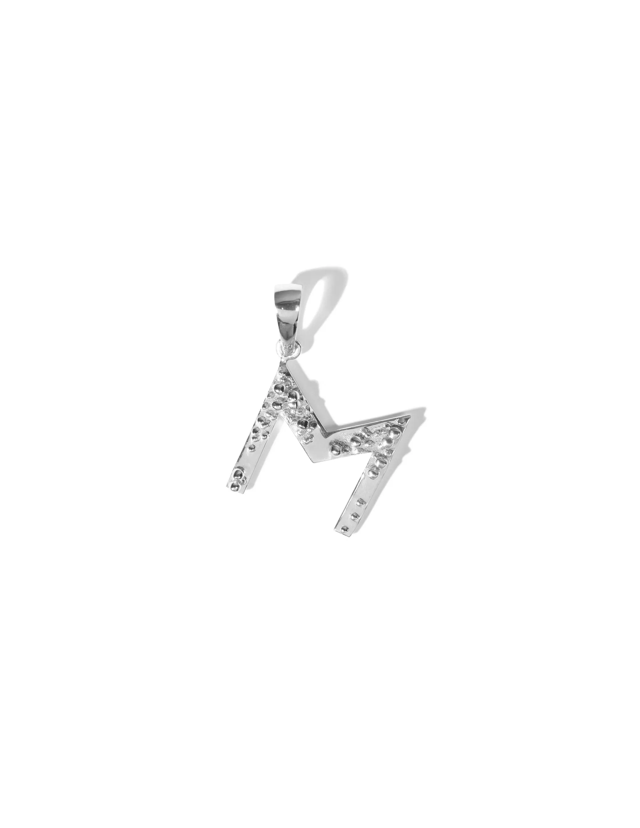 Letter Necklace A-Z <br> Silver