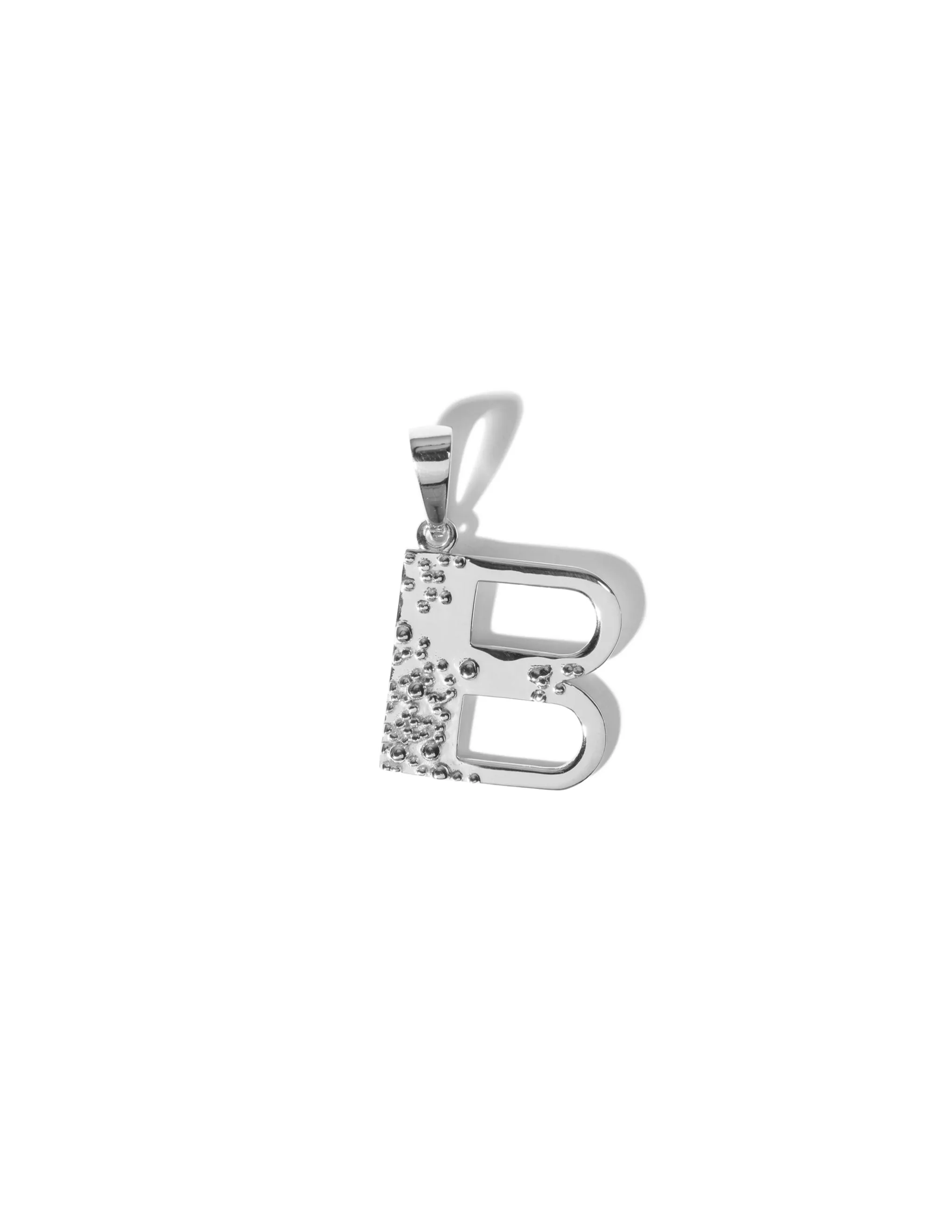 Letter Necklace A-Z <br> Silver