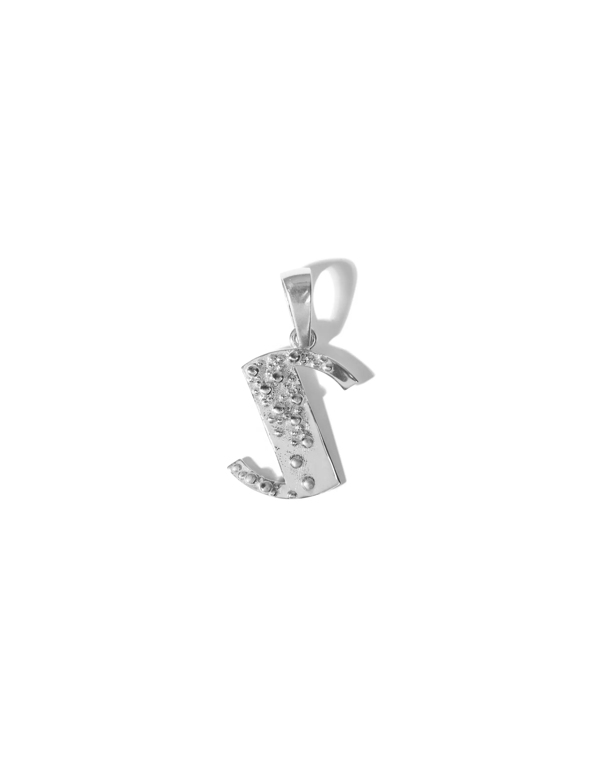 Letter Necklace A-Z <br> Silver