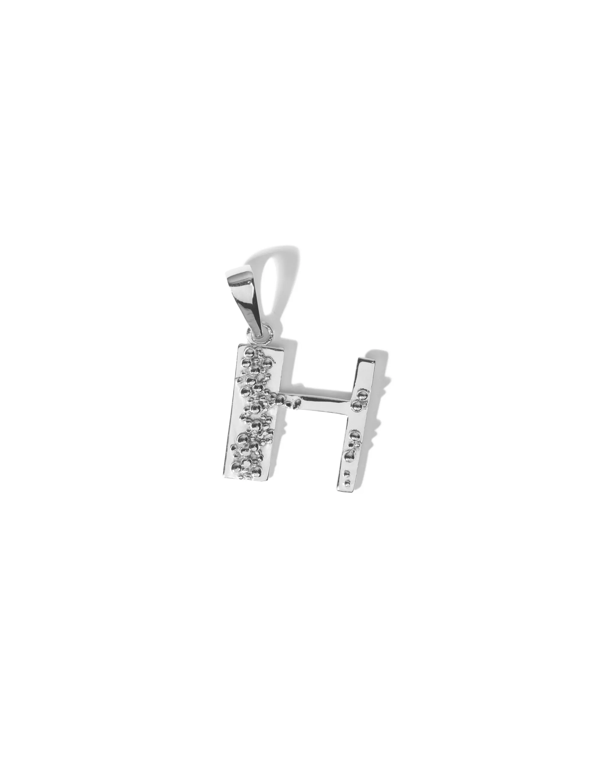 Letter Necklace A-Z <br> Silver