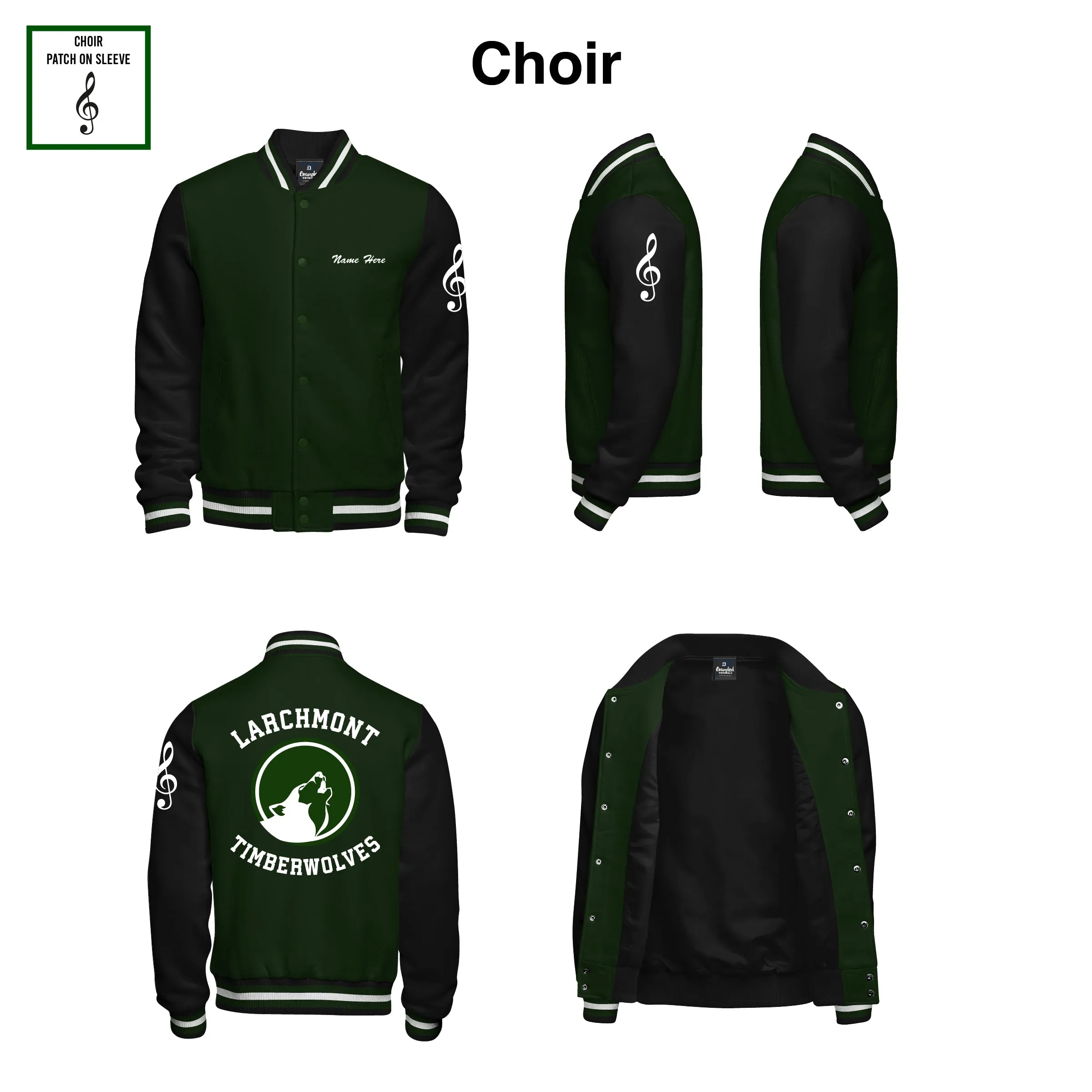 LFP Cotton Varsity Jacket CHOIR