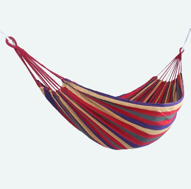 Lightweight Cotton Fibre Portable Hammock 1.9*0.8 m