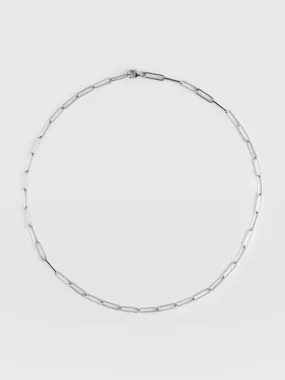 Link Chain Necklace - Silver