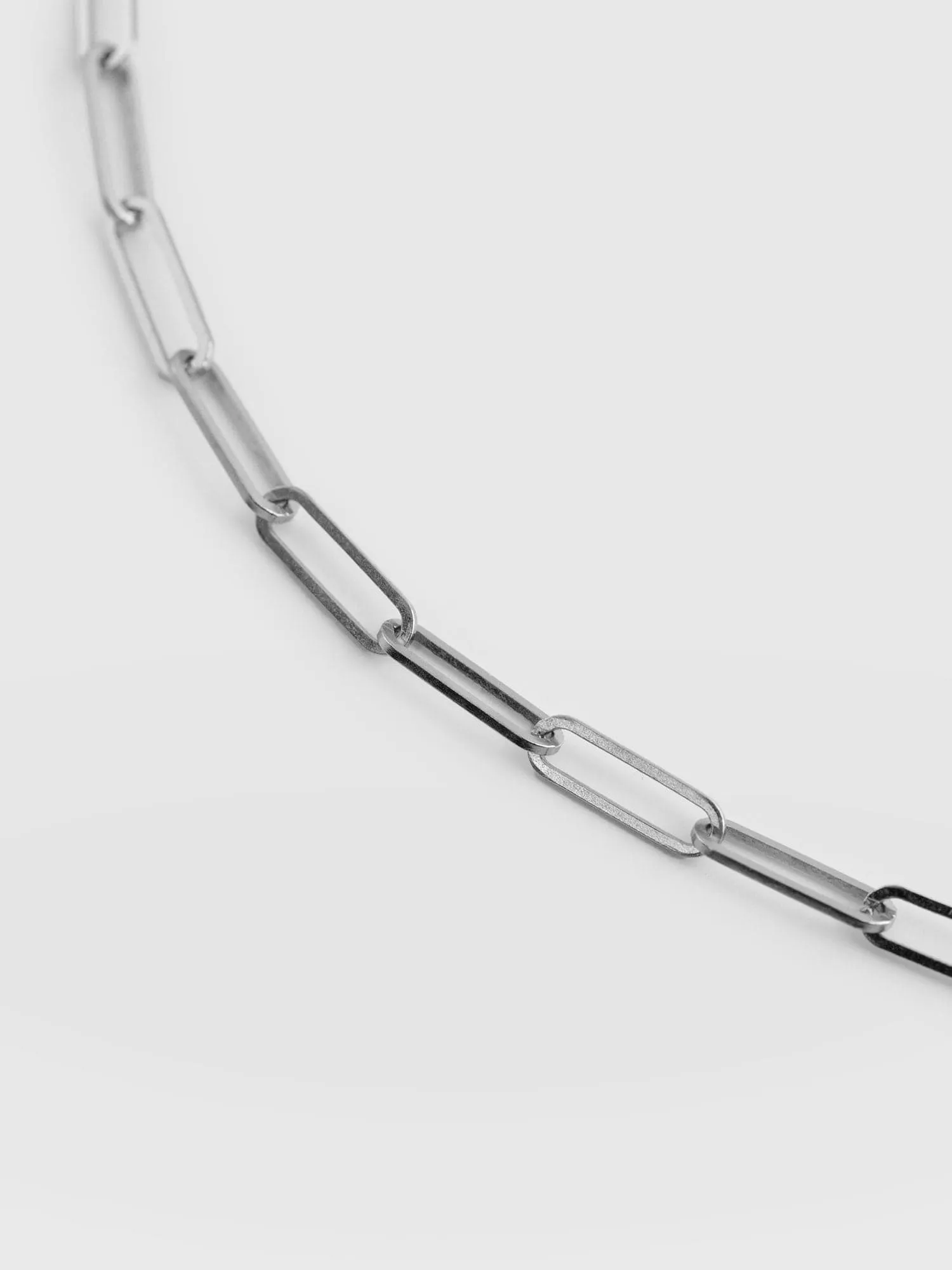 Link Chain Necklace - Silver