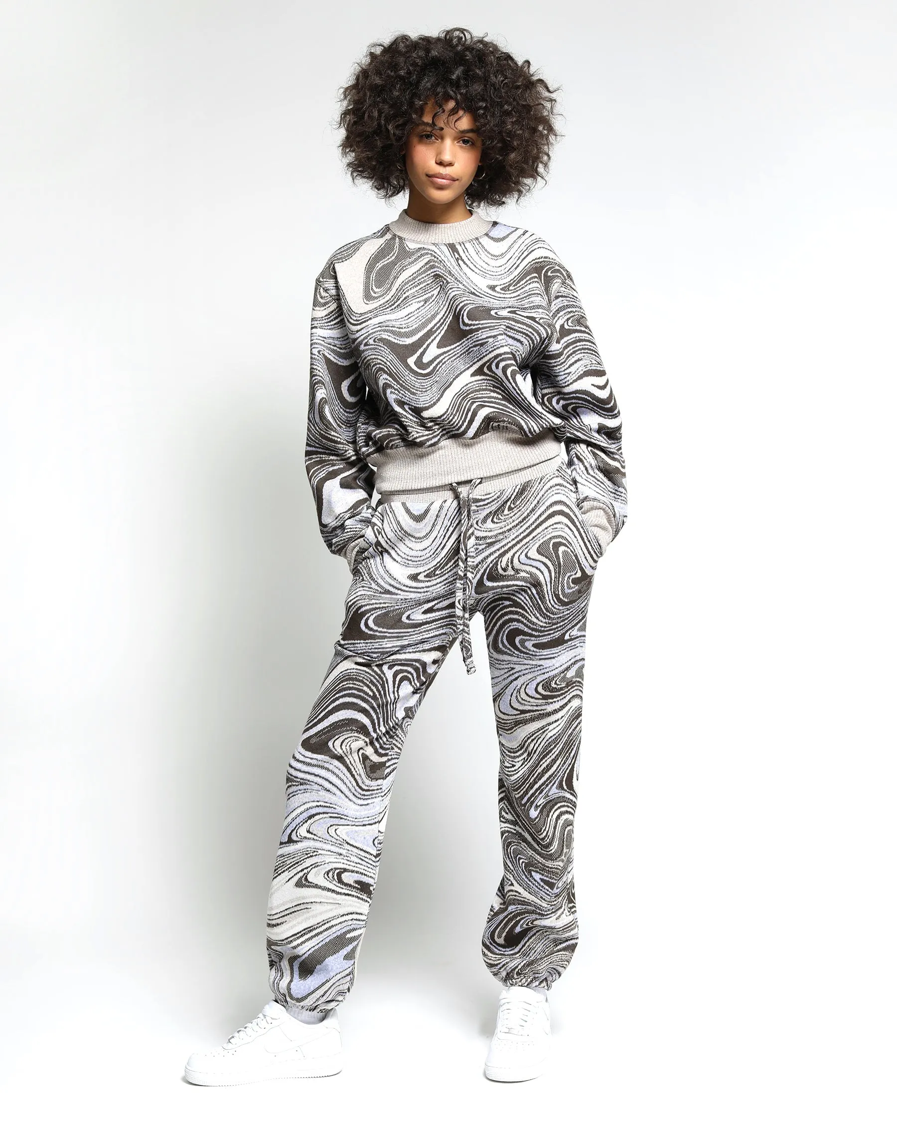 Liquid Swirl Hyper Reality Knit Sweatpants