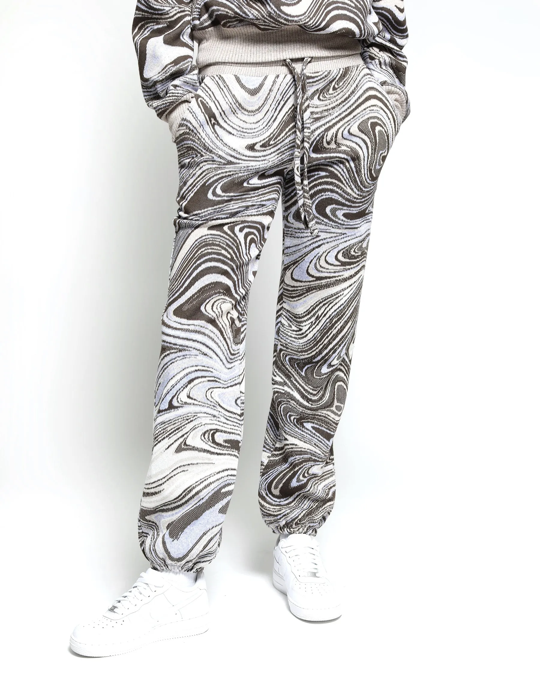 Liquid Swirl Hyper Reality Knit Sweatpants