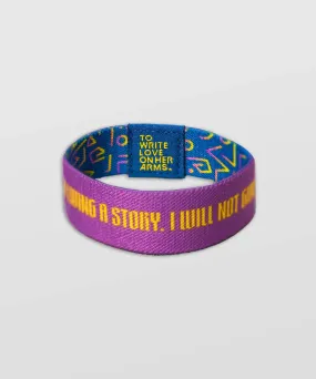 Living A Story Woven Bracelet