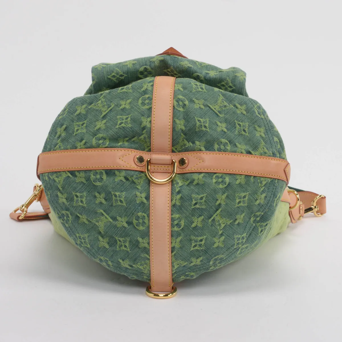 Louis Vuitton Green Ombre Monogram Denim Sunburst PM