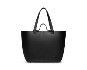 MARCO MOREO Black Leather Tote