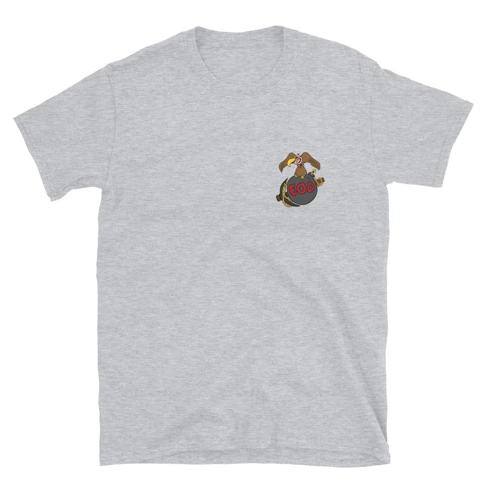 Marine EOD Buzzard Bomb and Pick Short-Sleeve Unisex T-Shirt