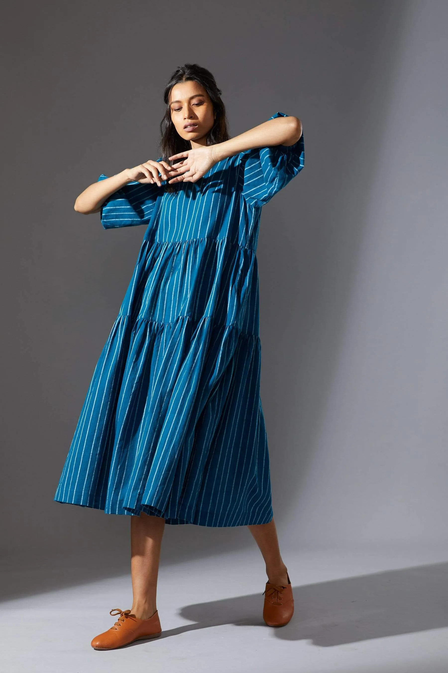 Mati Vasara Blue Dress