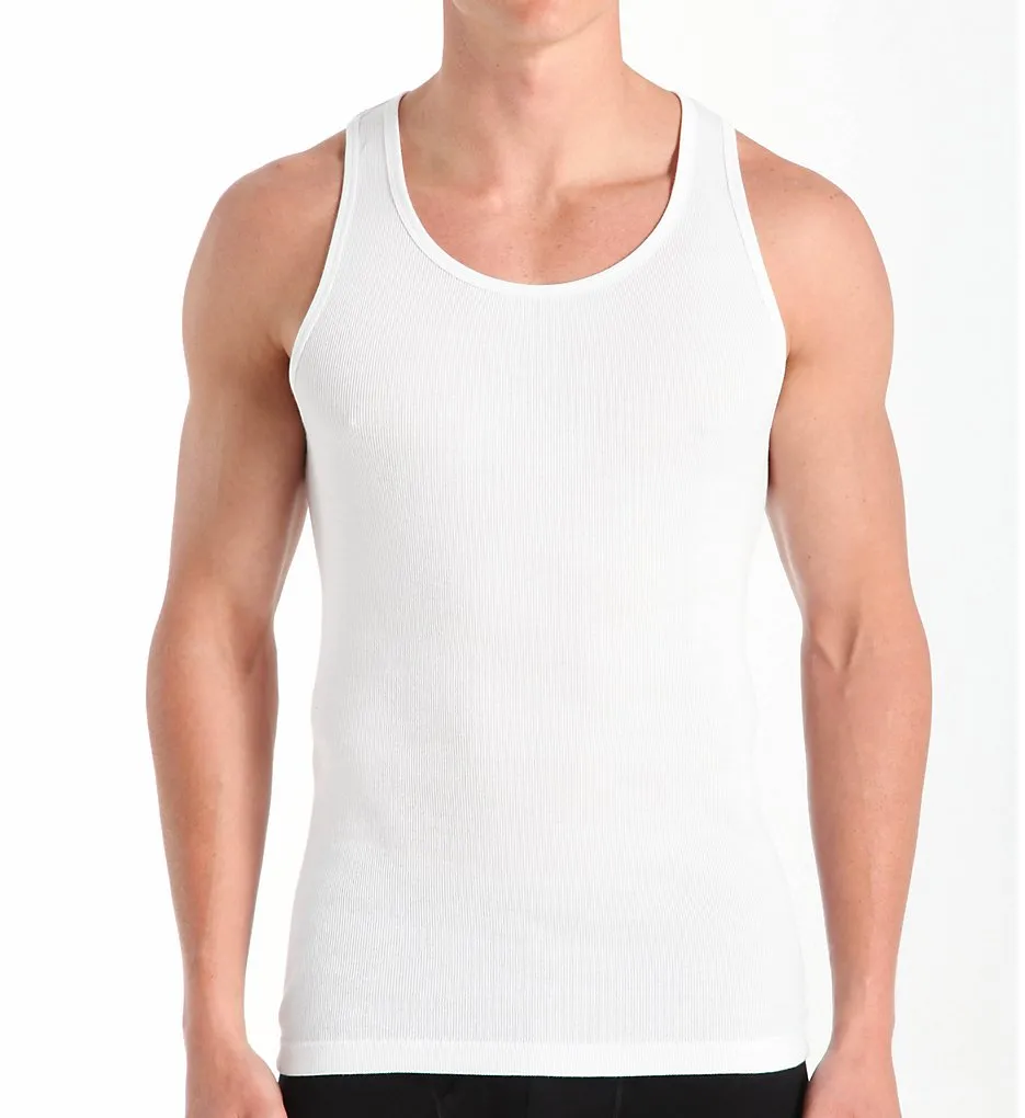 Men's Calvin Klein | Three Classic Fit Tanks | White