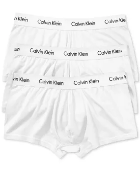 Men's Calvin Klein | Trunks Cotton Stretch 3-Pack | White