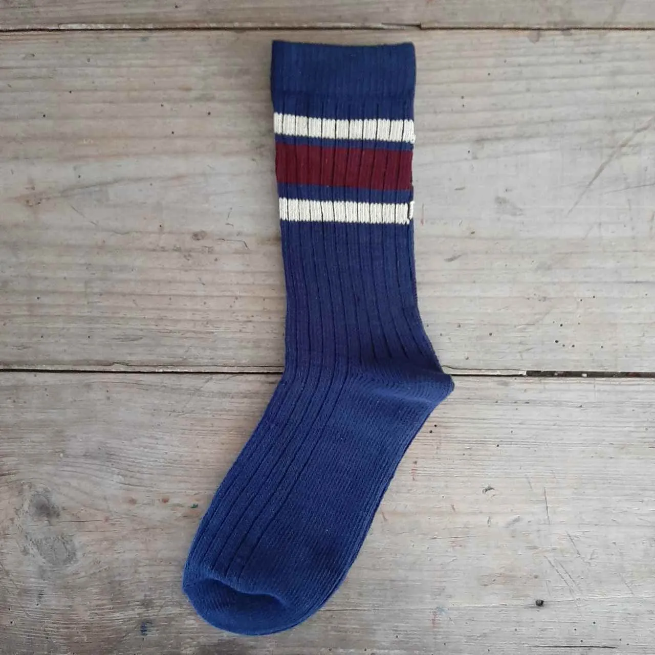 Men's Ribbed Cotton Socks