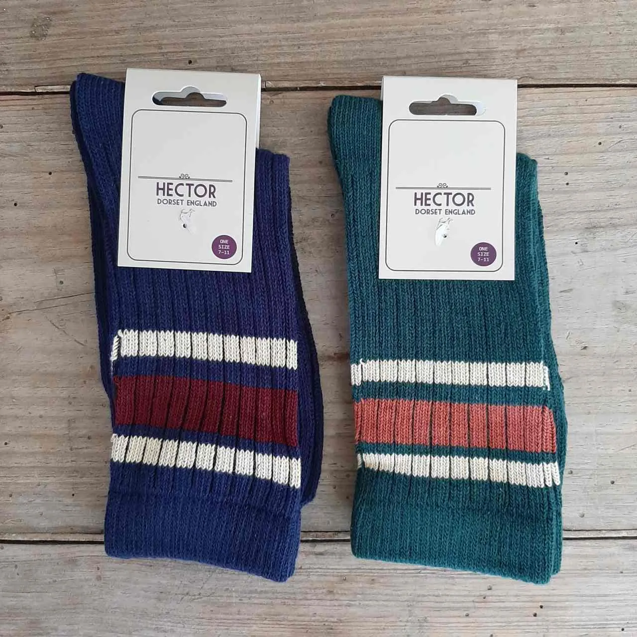 Men's Ribbed Cotton Socks