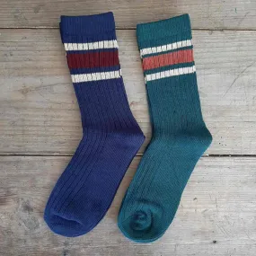 Men's Ribbed Cotton Socks