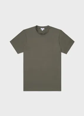 Men's Riviera Midweight T‑shirt in Khaki