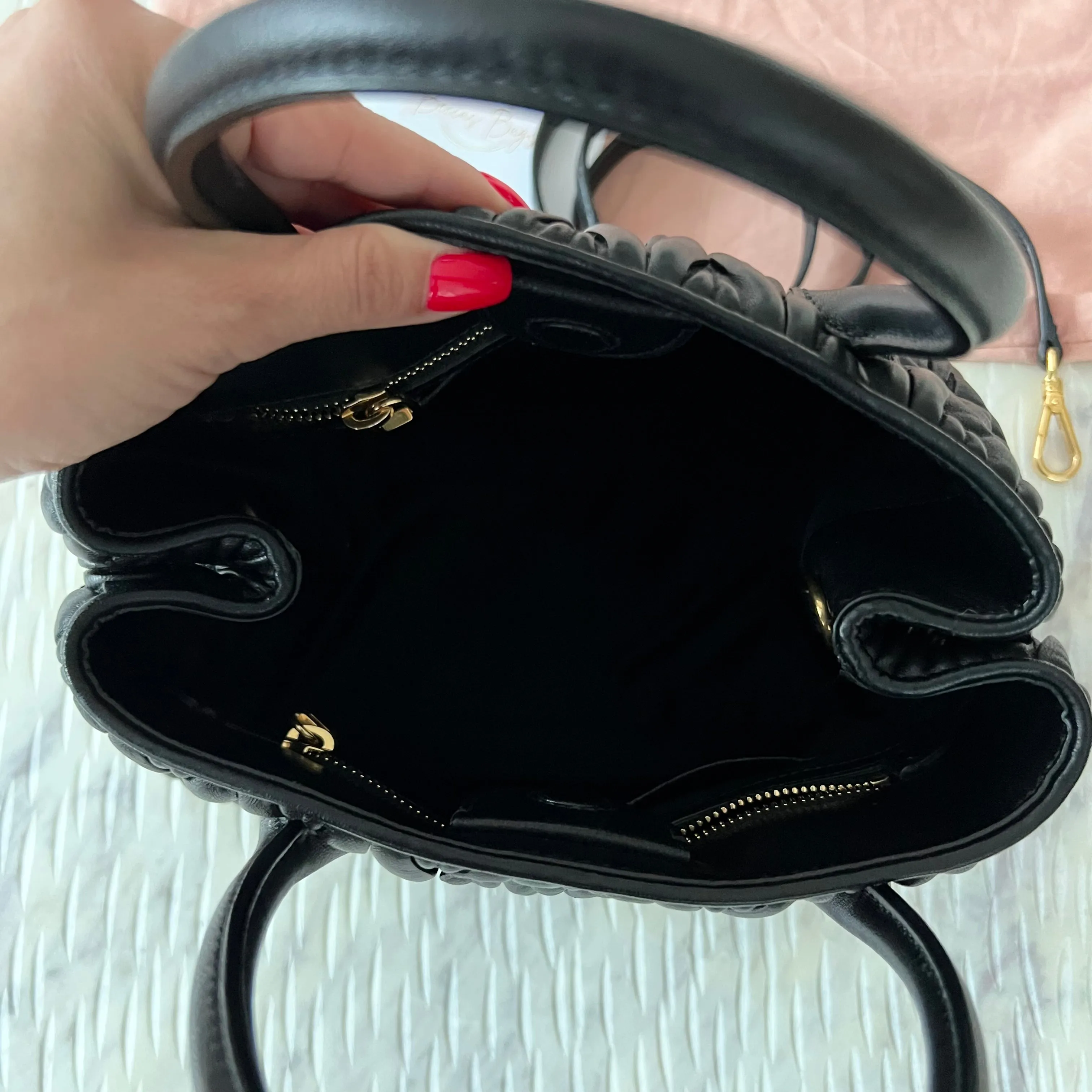 Miu Miu Matelassé Tote Bag