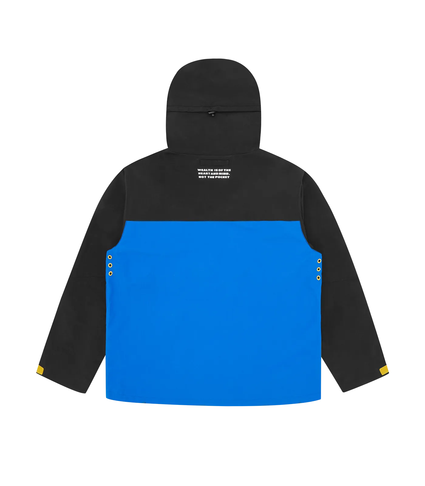 MULTI POCKET TECH JACKET - BLACK/BLUE