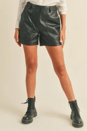 Muse Leather Shorts