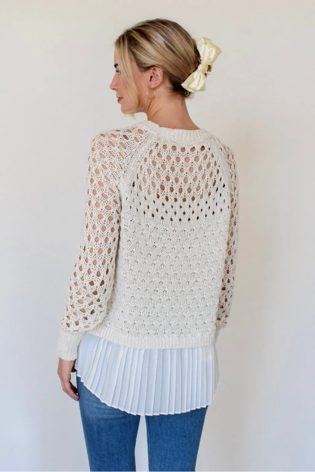 Never Better Crochet Sweater