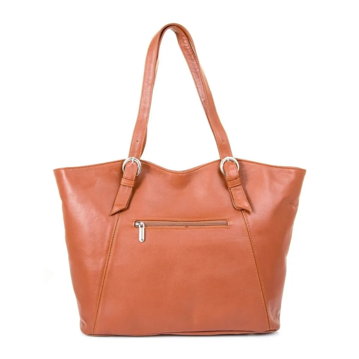 New York Soft Leather Tote Bag