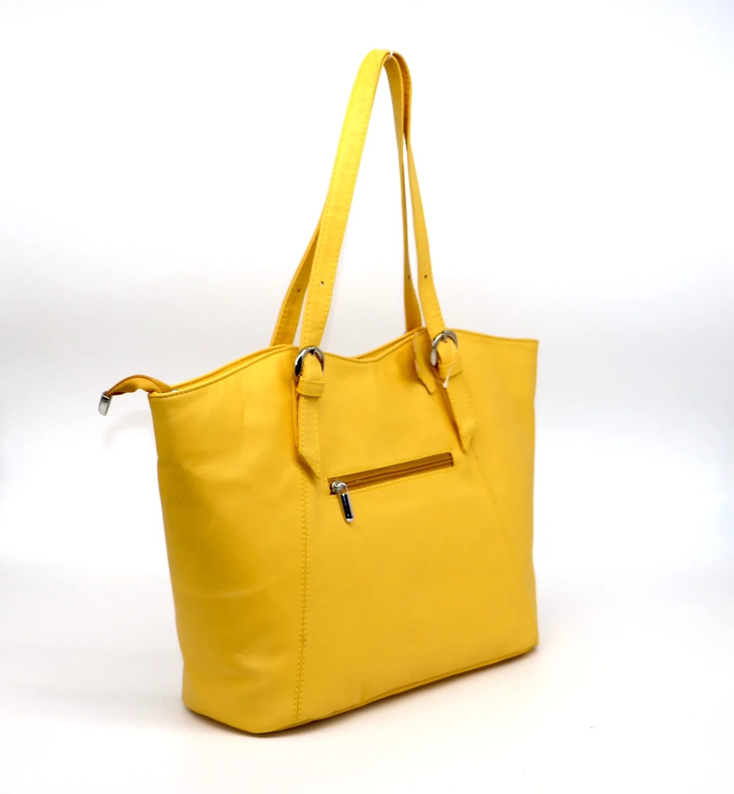 New York Soft Leather Tote Bag