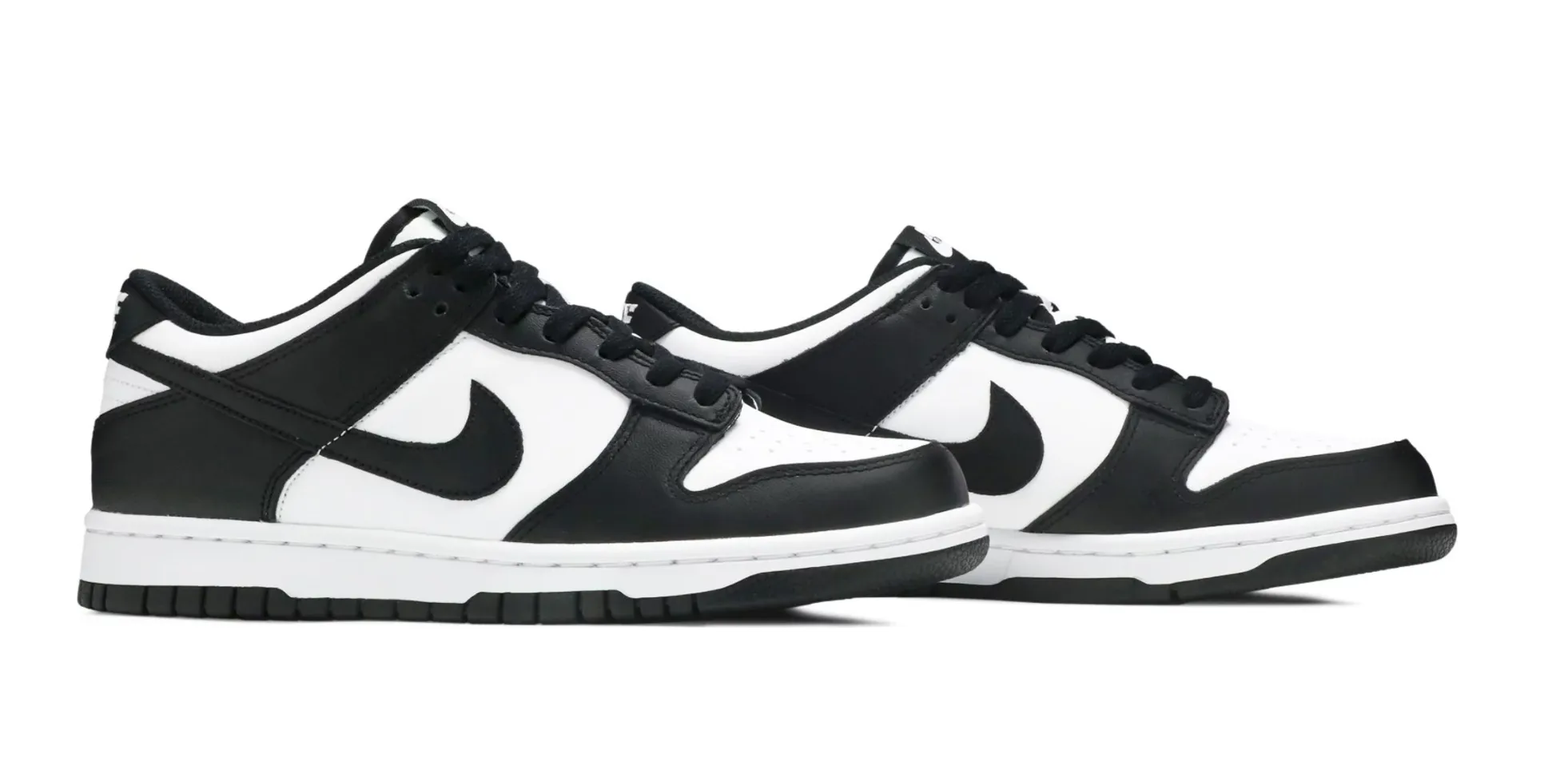 Nike Dunk Low Retro White Black (2021) (GS) Women's