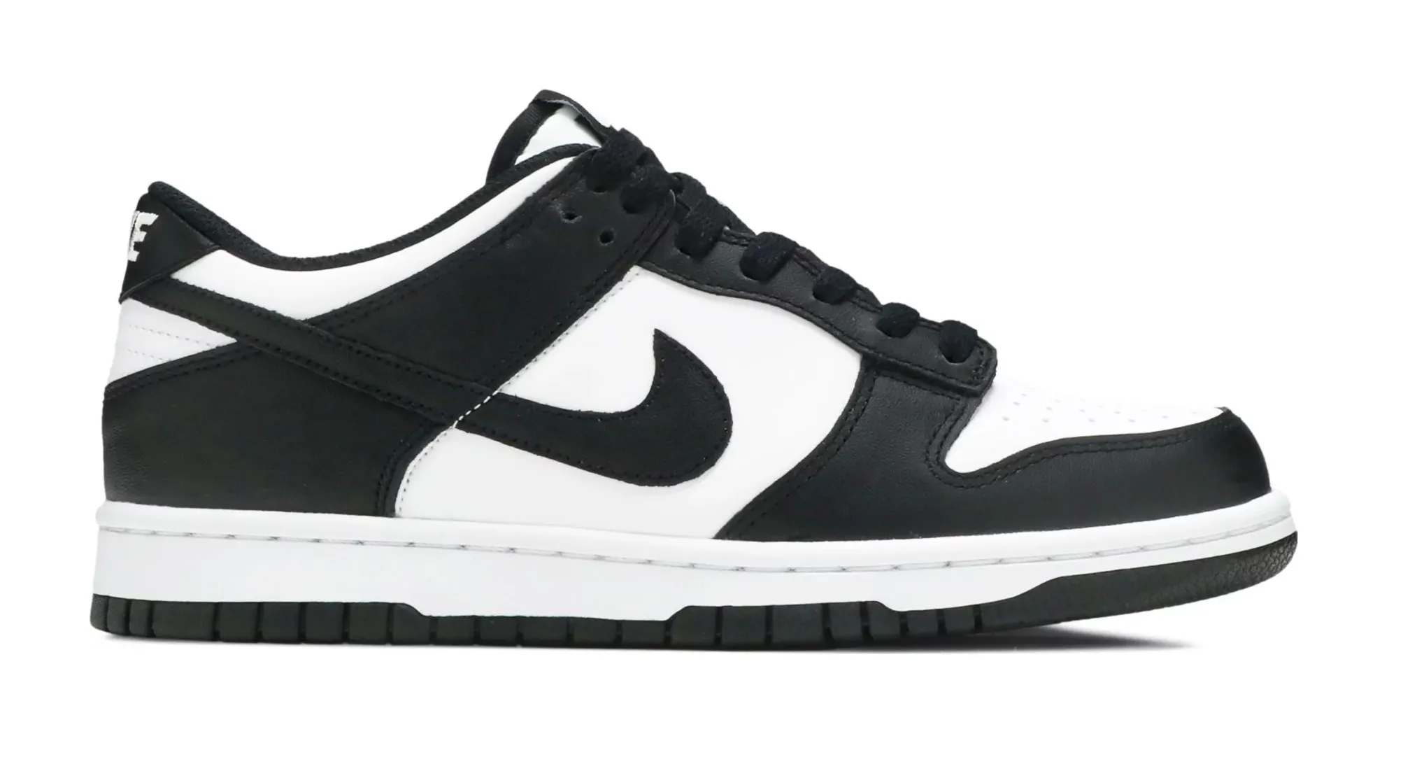 Nike Dunk Low Retro White Black (2021) (GS) Women's