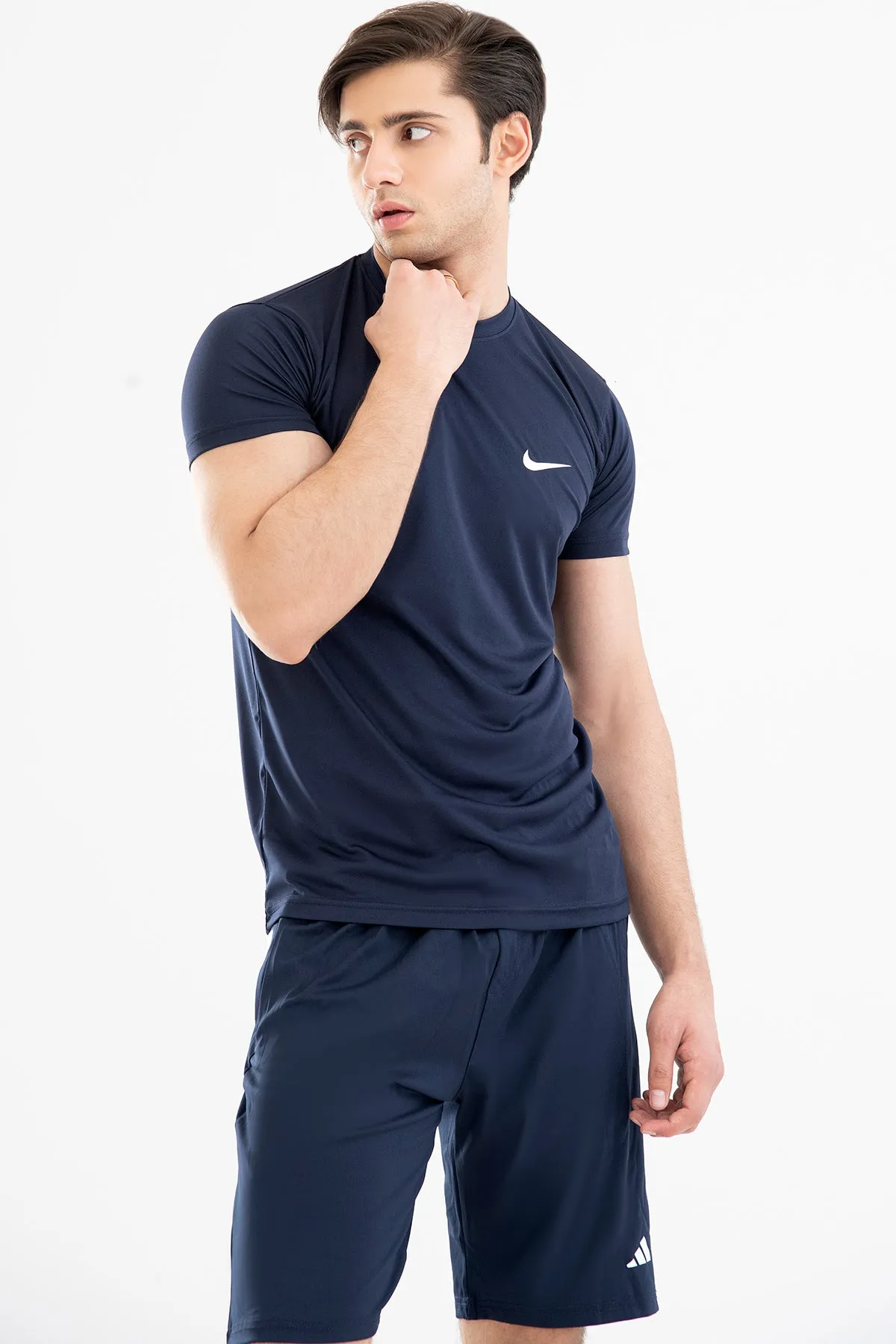 Nike Navy Blue Dry-Fit Tee