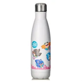 Official Sonic the Hedgehog Ice Cream Menu Bowling Pin Style Water Bottle