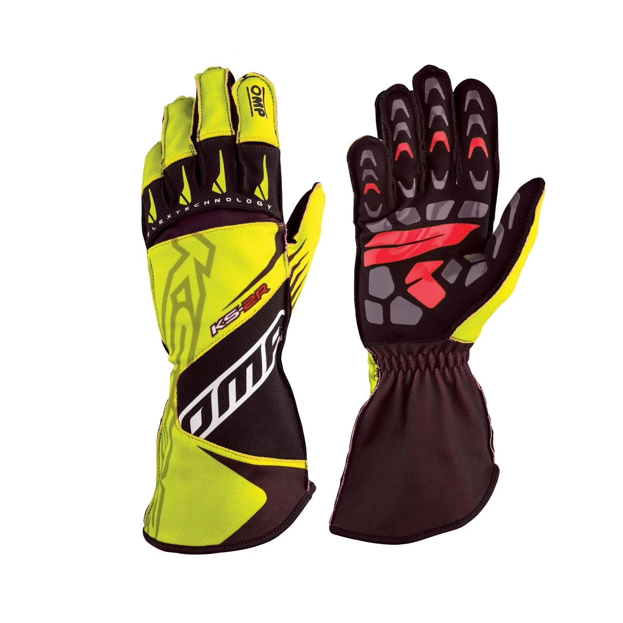 OMP KS-2R Youth Go-Kart Racing Gloves  [Latest Model]