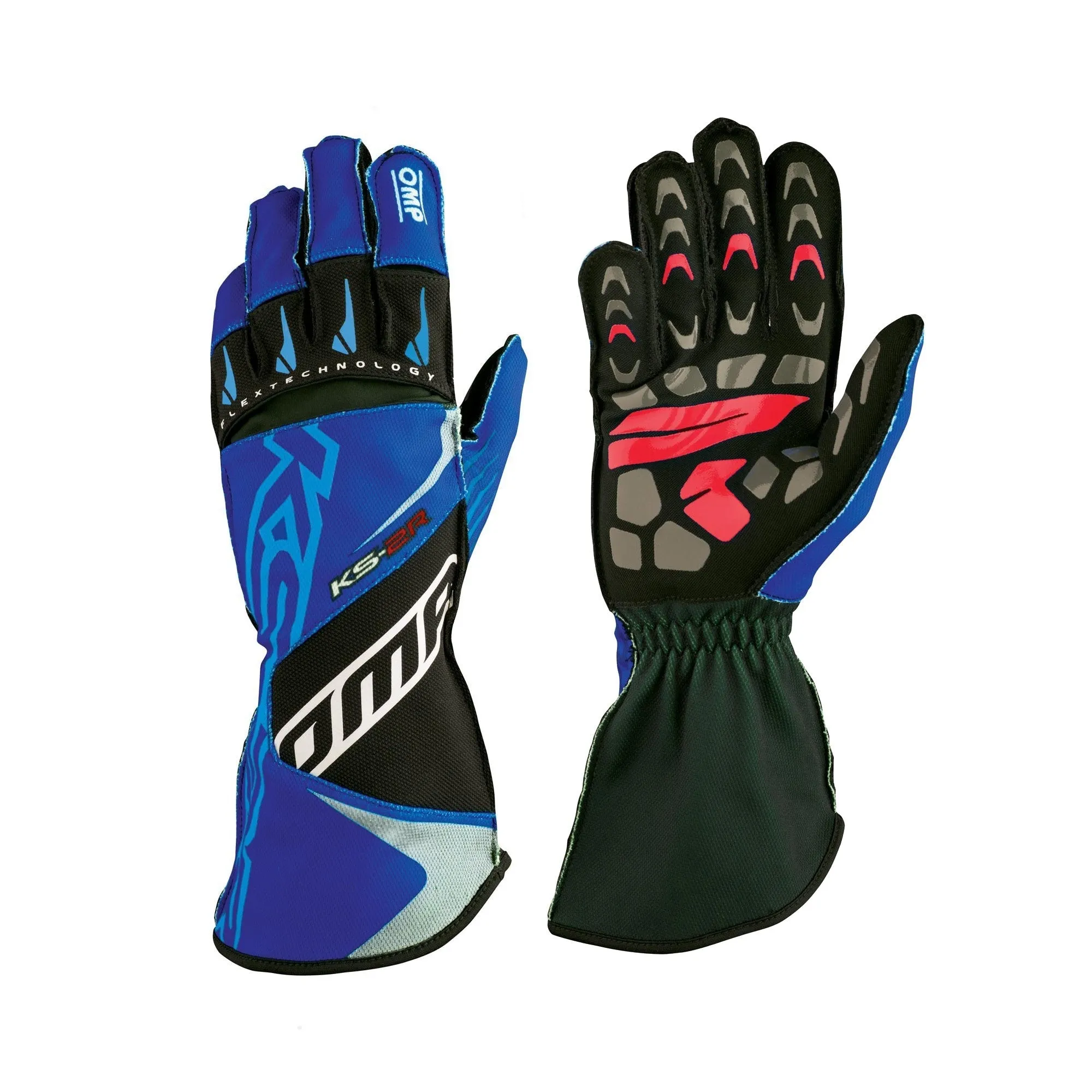 OMP KS-2R Youth Go-Kart Racing Gloves  [Latest Model]