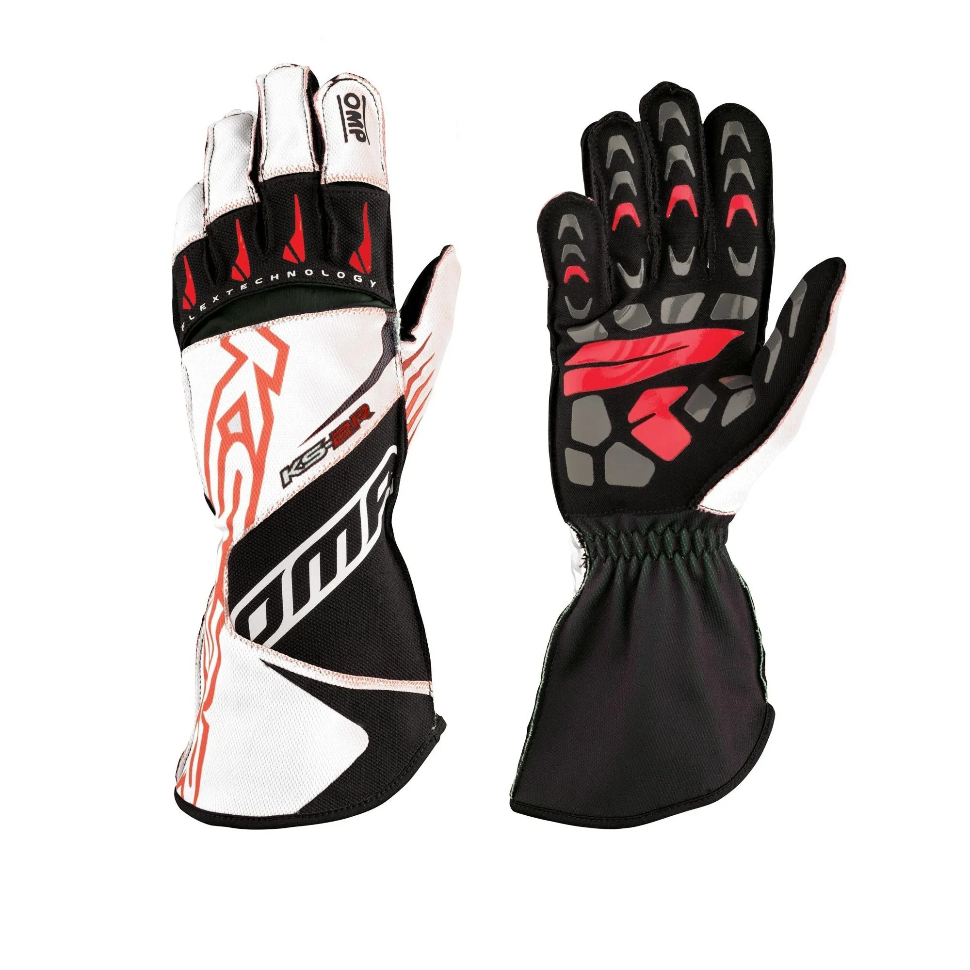 OMP KS-2R Youth Go-Kart Racing Gloves  [Latest Model]