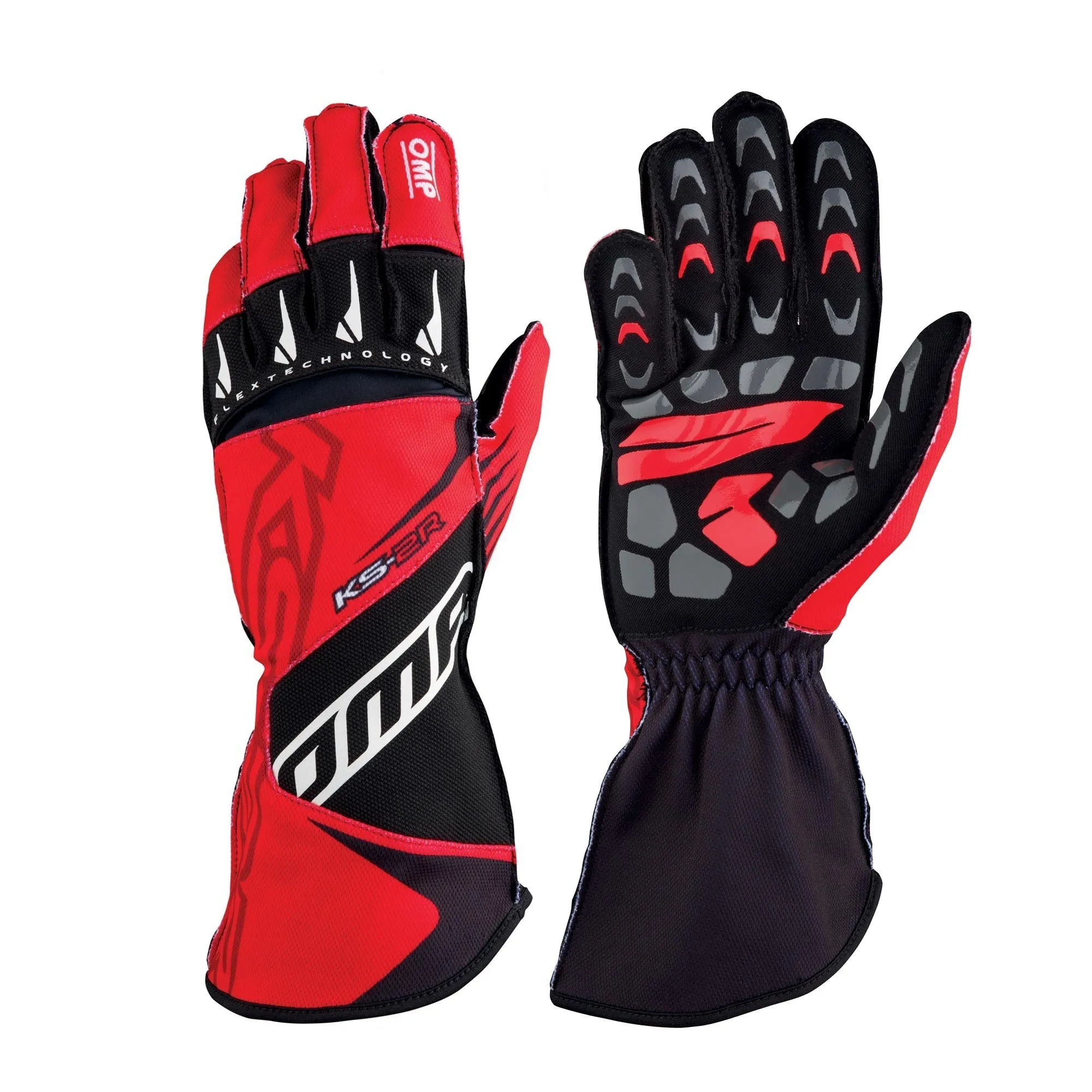 OMP KS-2R Youth Go-Kart Racing Gloves  [Latest Model]