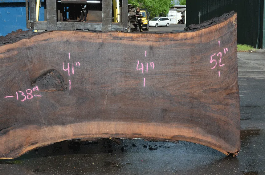 Oregon Black Walnut Slab 042621-03