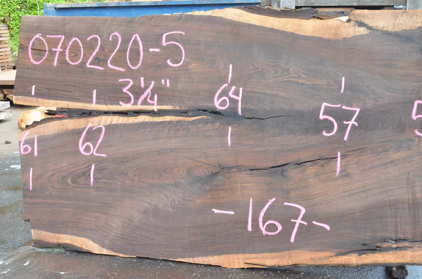 Oregon Black Walnut Slab 070220-05