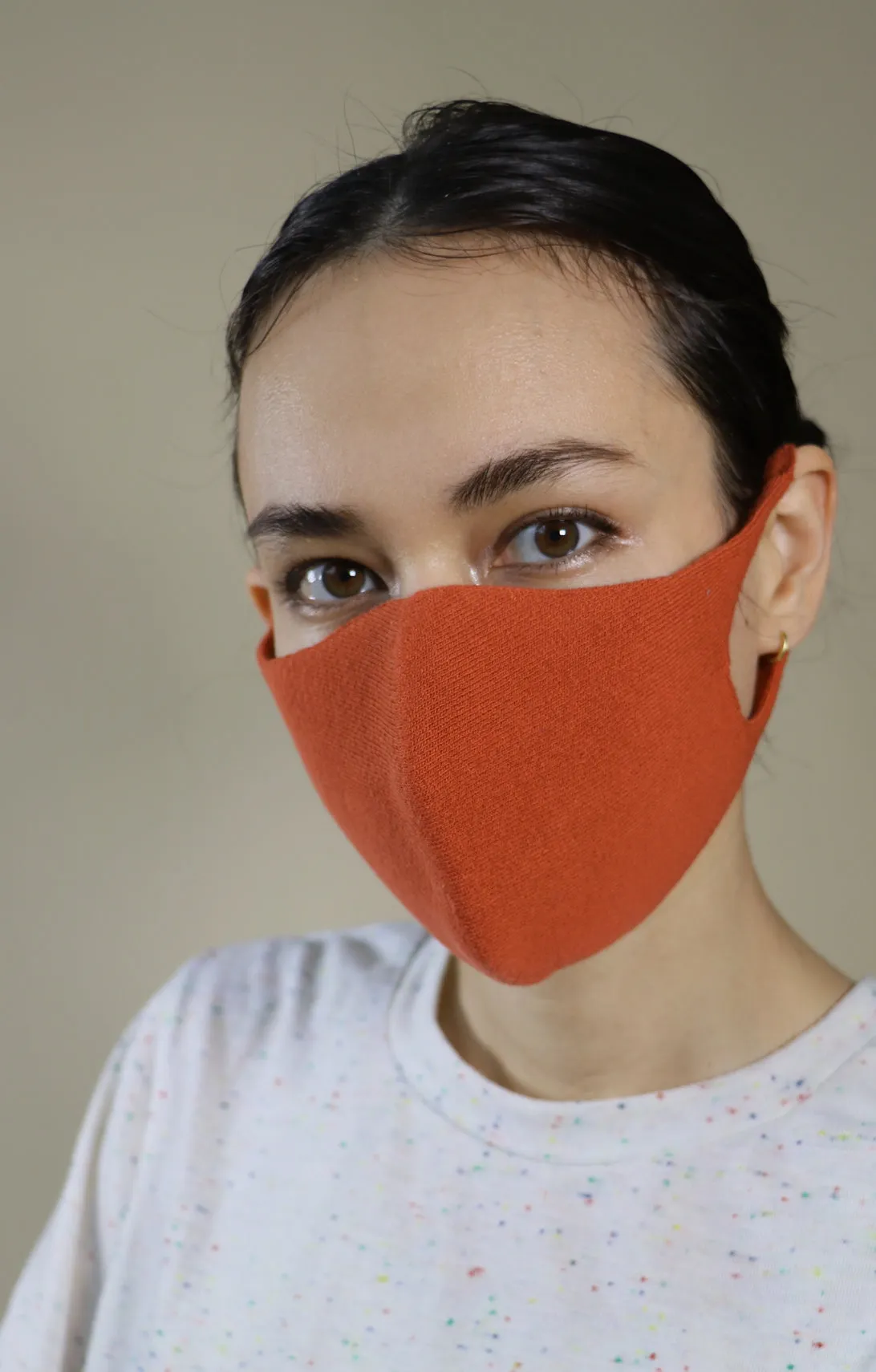 ORGANIC COTTON FACE MASK (Non-Toxic Thread Dyed)