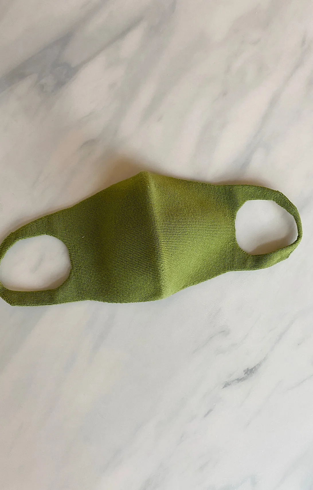 ORGANIC COTTON FACE MASK (Non-Toxic Thread Dyed)