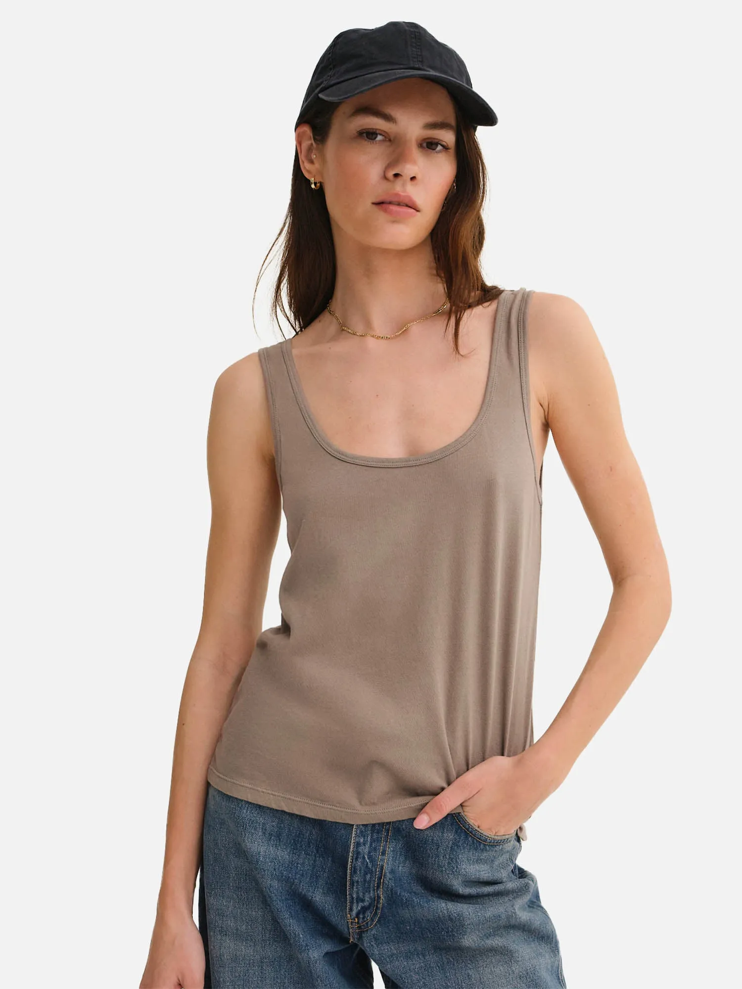 Organic Cotton Layering Tank