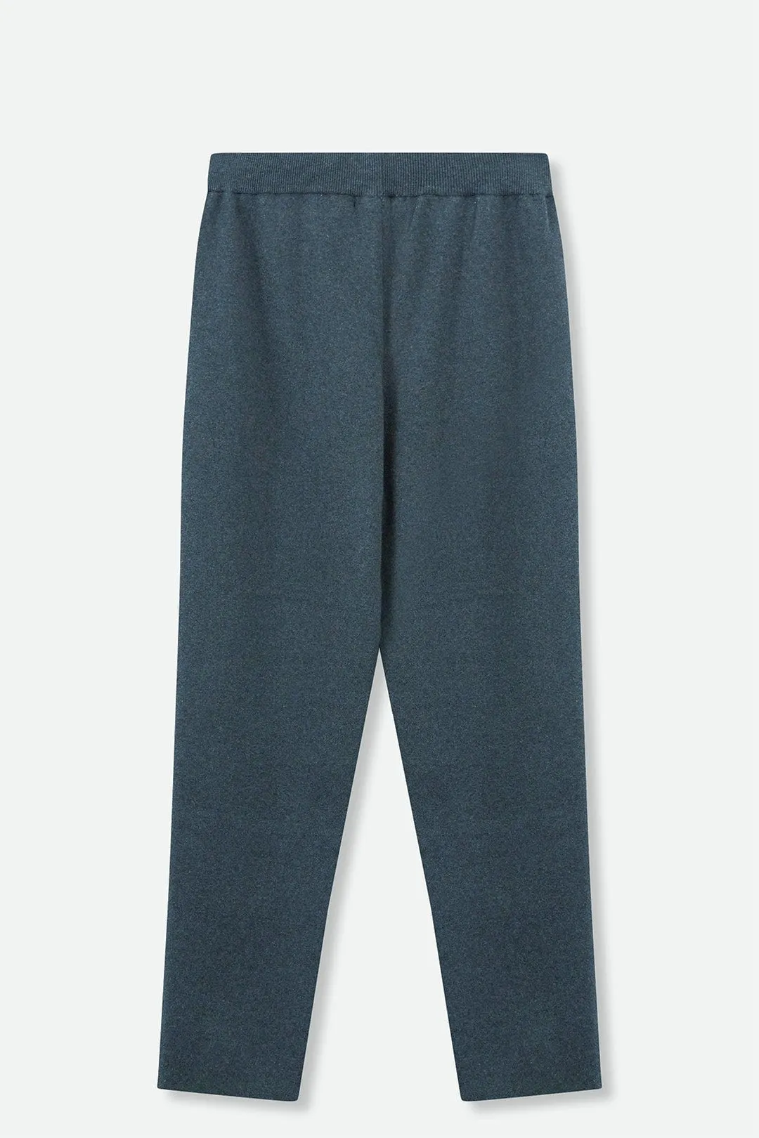 PAIGE PANT IN DOUBLE KNIT HEATHERED PIMA COTTON