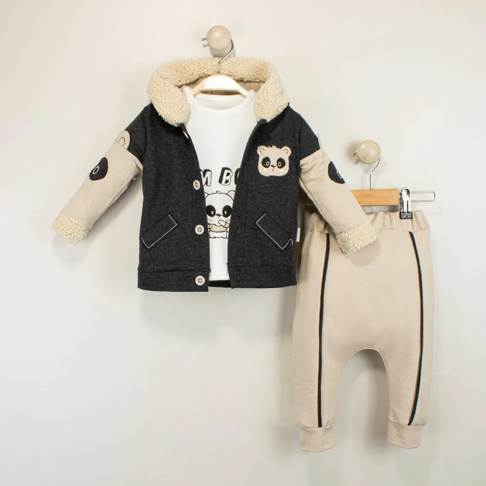 Panda Chic Boys Casual Set