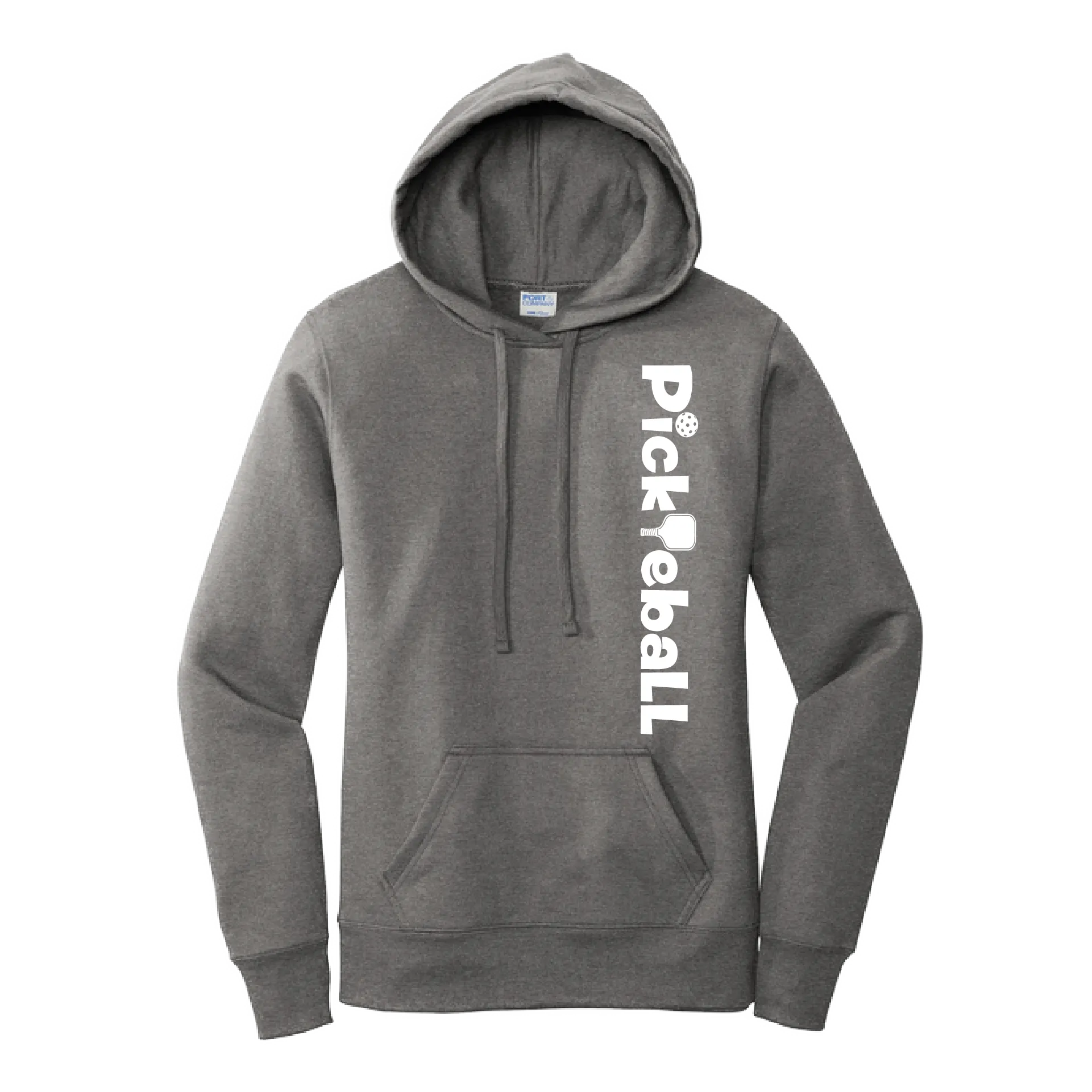 Pickleball (Horizontal) Customizable | Women’s Fitted Hoodie Pickleball Sweatshirt | 50% Cotton 50% Poly Fleece