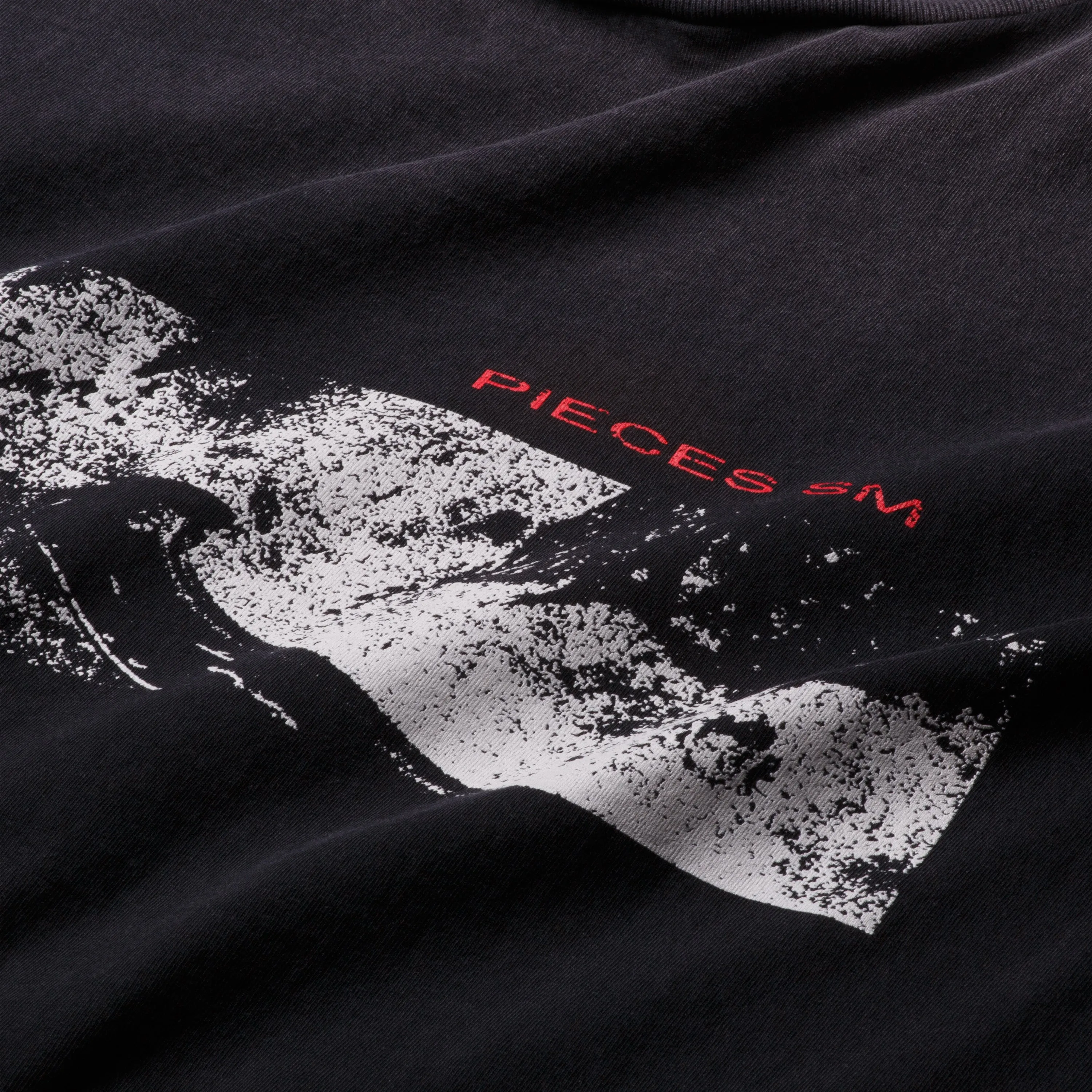 Pieces End Of The Road Tee Vintage Black