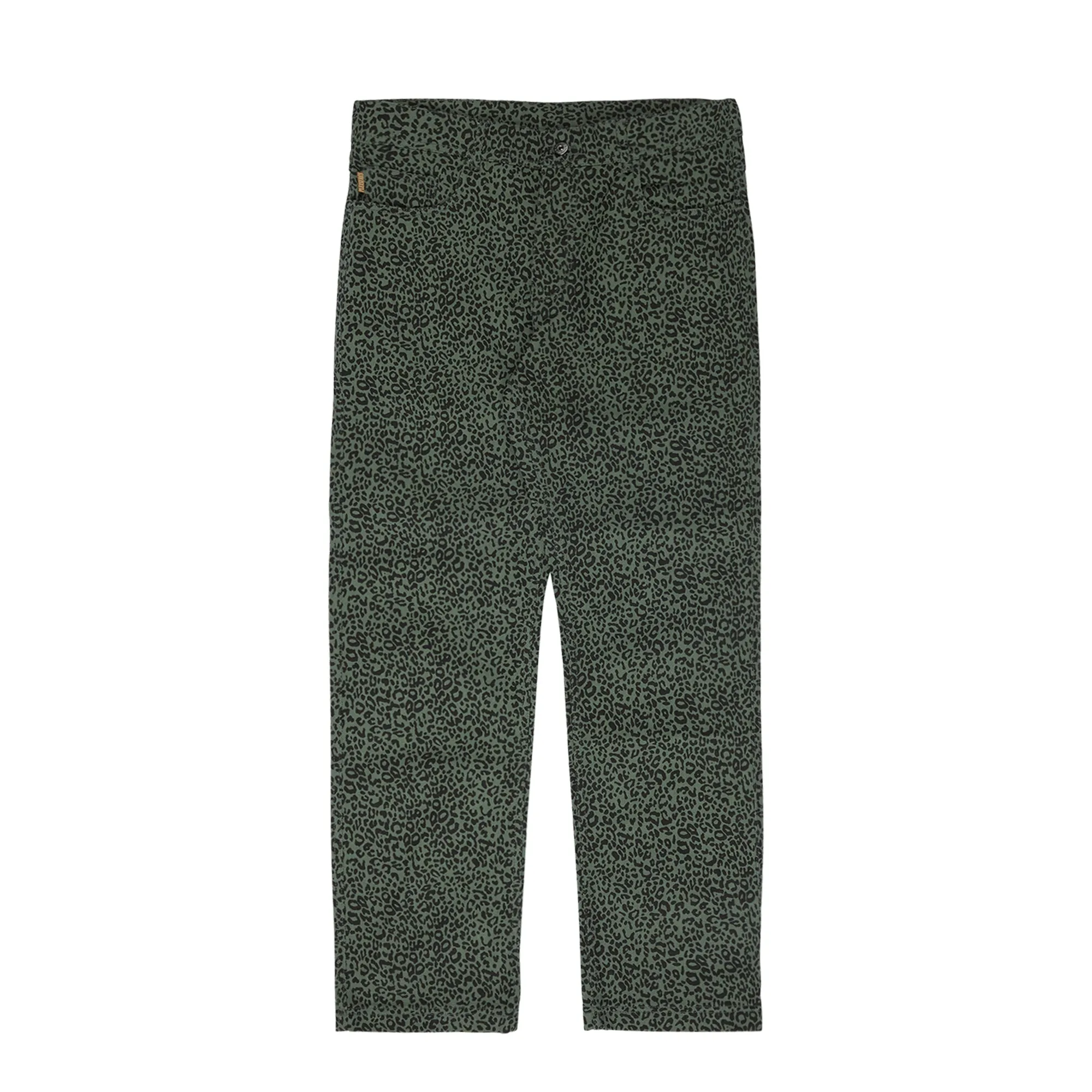 Pleasures Mens Cheetah Denim Pants 'Green'