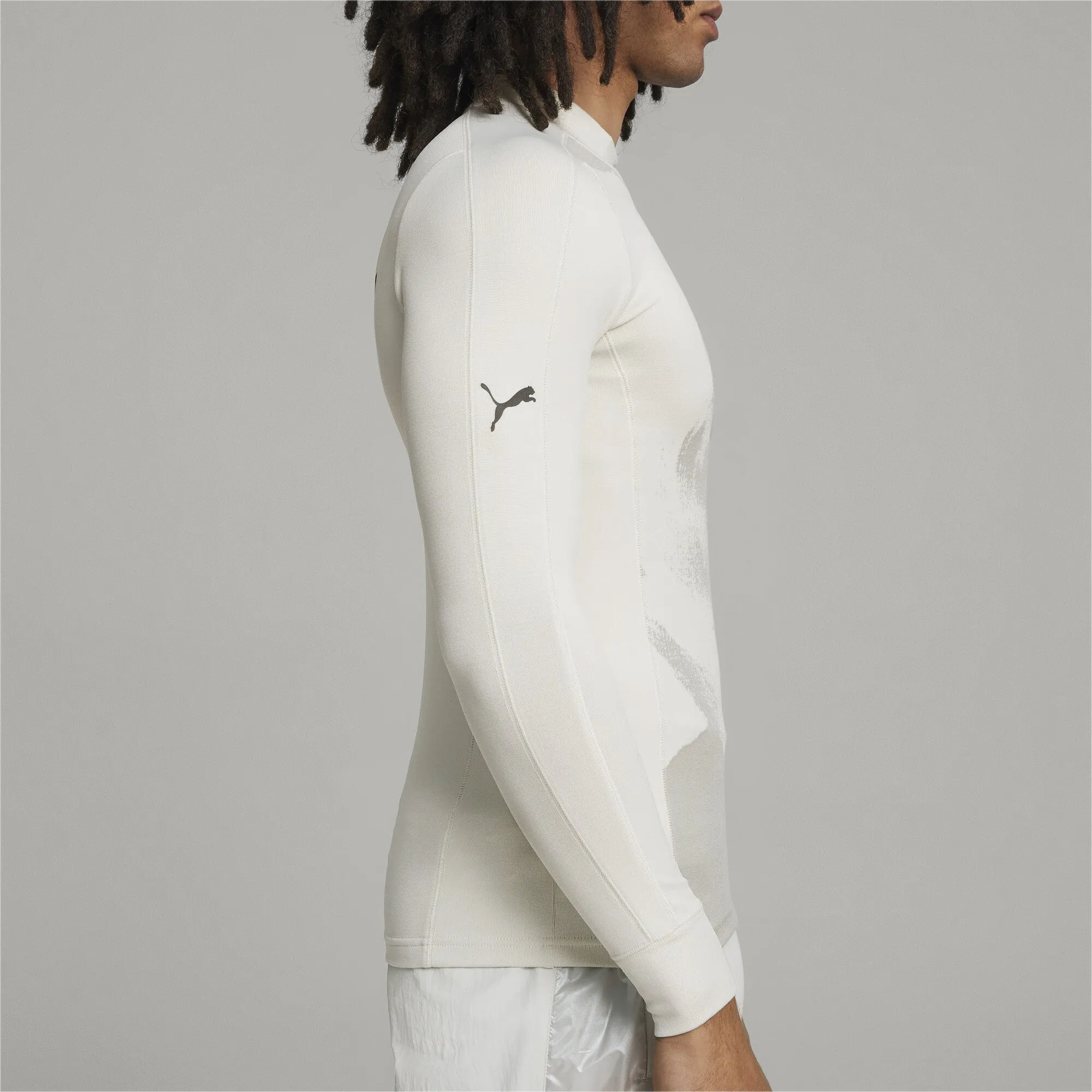 Pleasures X Puma Base Layer LS Shirt - White