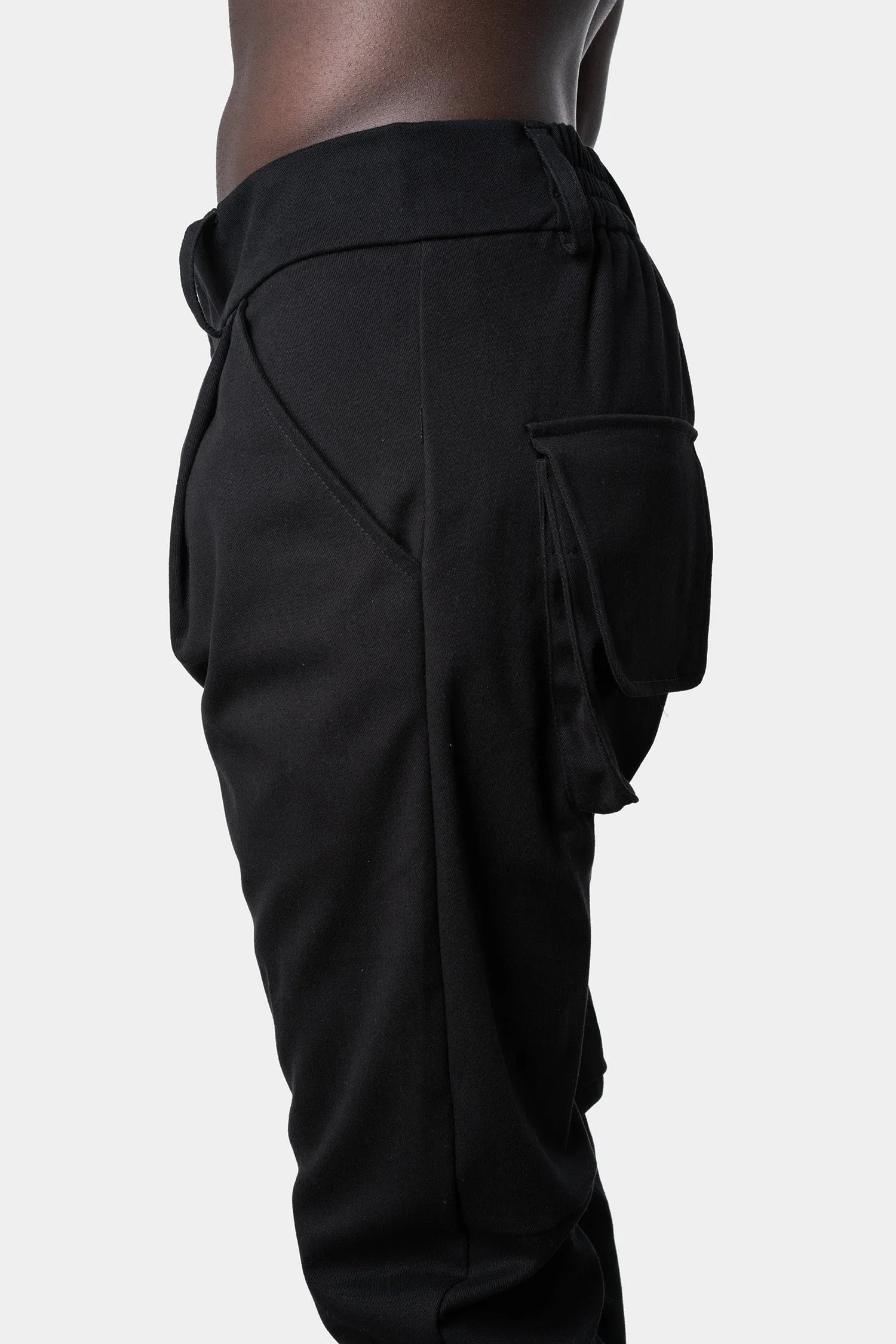 Pleated base pants