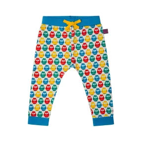 Poco Nido 100% Organic Rainbow Owl Baby Pants 七彩貓頭鷹有機純棉嬰兒長褲